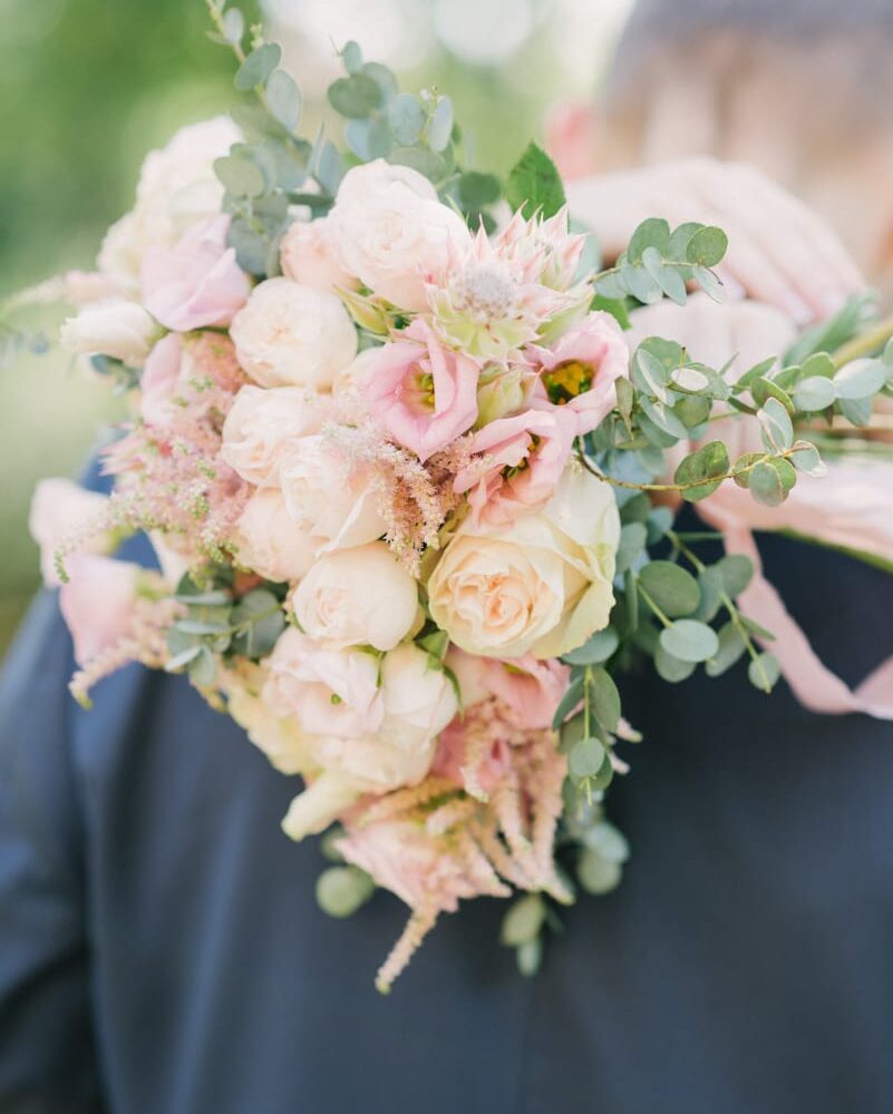 Свадебный букет "Вена" Свадебный букет "Вена"