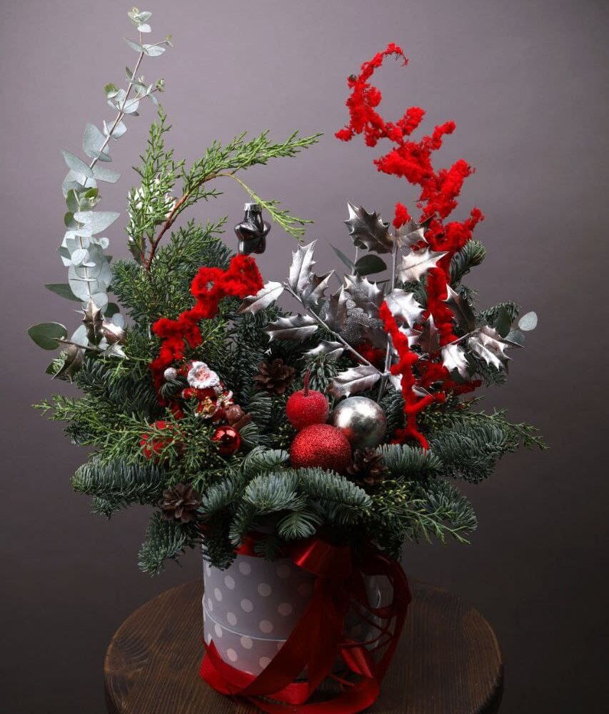 Новогодняя композиция "Crazy Santa"