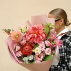 Авторский букет “Закатный час” Фото 4