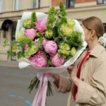 Букет с розовыми пионами "Пионовый сад" Фото 7
