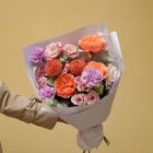 Авторский букет "Магнетик" с пионовидными розами Фото 6